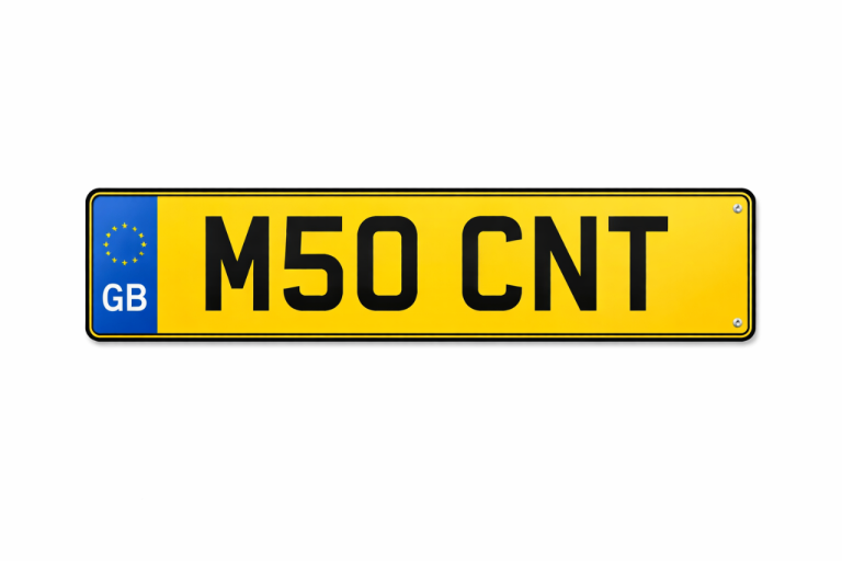 M50 CNT - Number plate 