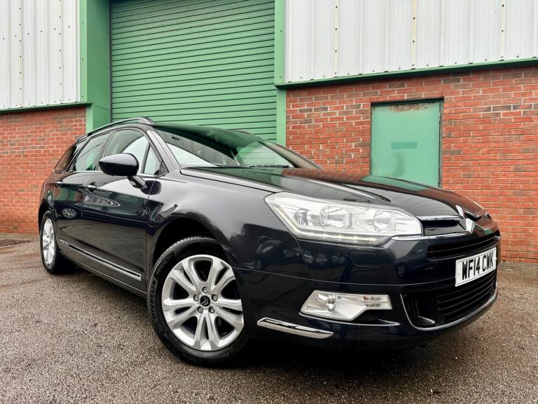 2014 (14) CITROEN C5 2.0 HDI VTR+ ESTATE 74,000 MILES 1 LADY OWNER IMMACULATE 