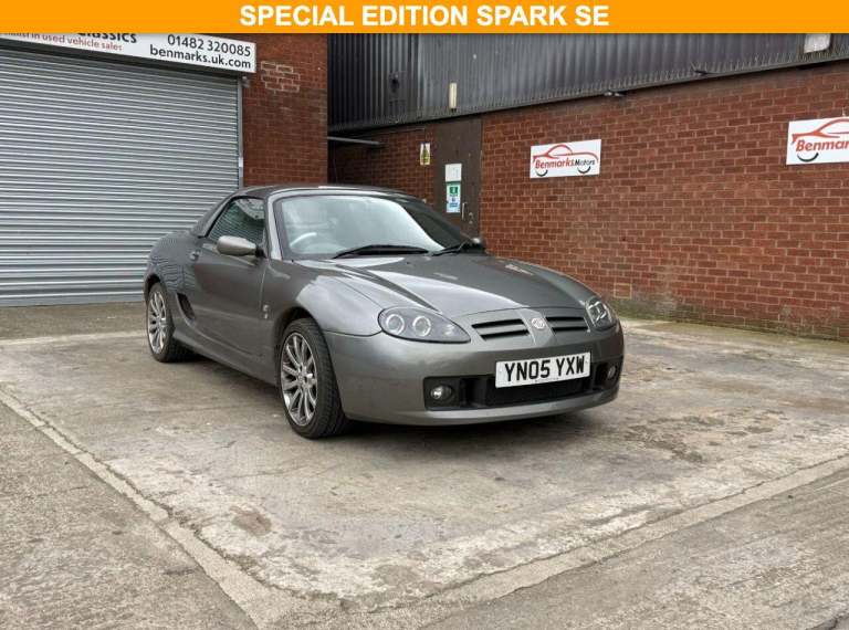 2005 MG MGF MGTF 135 Spark 2dr CONVERTIBLE PETROL Manual