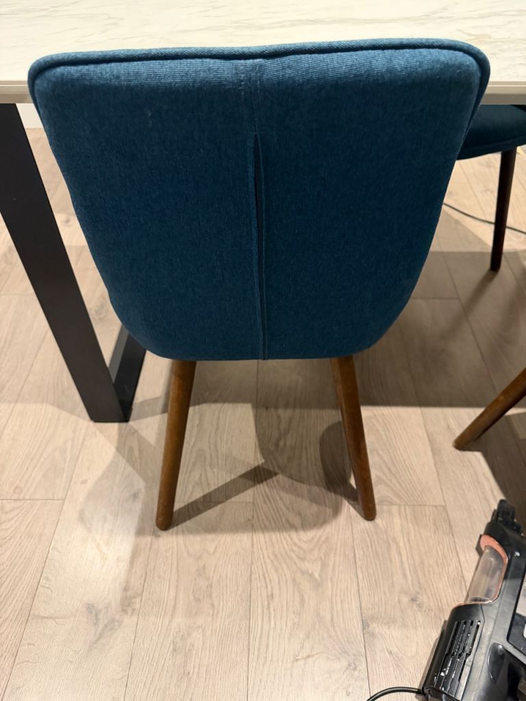 John Lewis Toronto Side Chairs (Navy) x 4 
