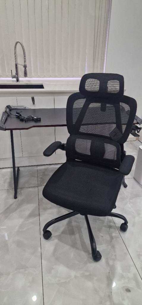 Gaming Desk with Chair, 120x60– New 