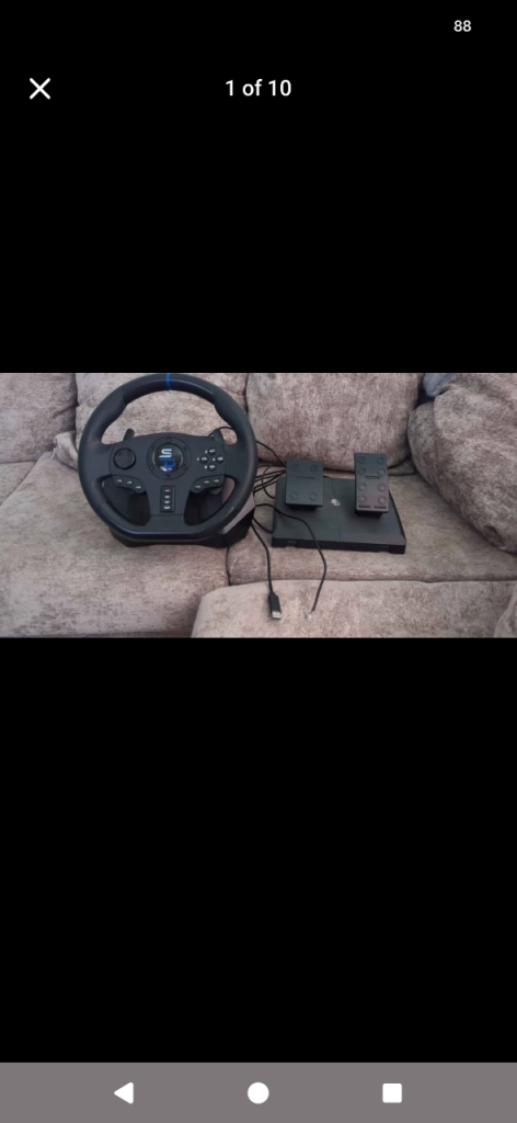 Subsonic Superdrive SV750 PRO SPORT Racing SIM with pedals