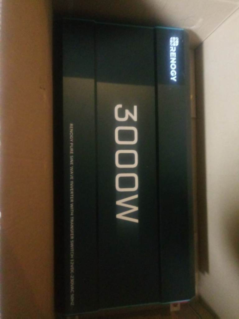 Renogy 3000 watt 12v to 250v inverter