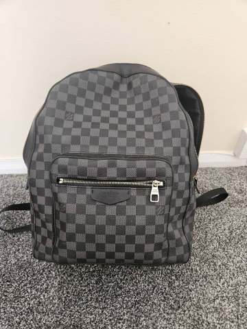 black and grey checked louis vuitton backpack Damier Graphite Michael  Savonches Damier fans will love this new interpretation of the Christopher Backpack Louis Vuitton Campus Damier Graphite