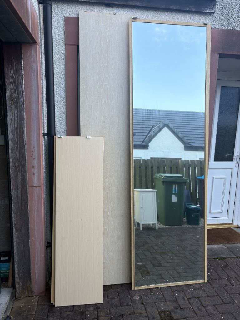 Free Full length mirror wardrobe.
