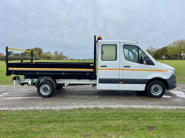 MERCEDES-BENZ SPRINTER 2.1 314 CDI L3 DOUBLE CAB CREW TIPPER White Manual Diese
