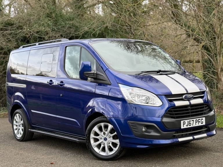 2018 67 FORD TOURNEO CUSTOM 2.0 290 ECOBLUE SPORT MINIBUS DOUBLE CAB 5DR DIESEL 