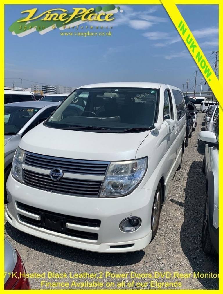 2010 Nissan Elgrand 3.5 Highway Star Black Leather Edition,8 Seats,Auto MPV Petrol Automatic
