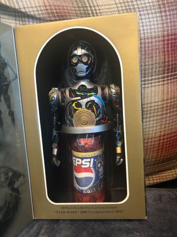 Star wars 2000 celebration edition pepsi bottle cap collection