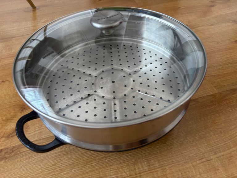 Le Creuset cast iron wok