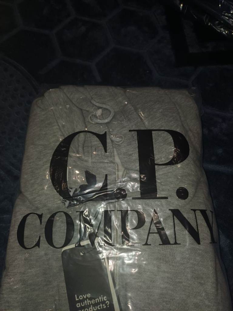 CP Company Grey Hoodie & Joggers Tracksuit – Brand New