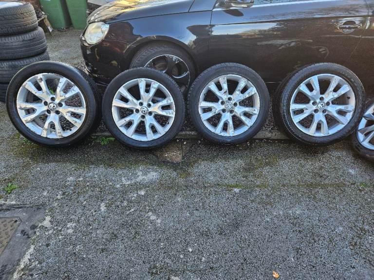 Vauxhall antara 19in alloy wheels set 4 pcd115 fitment 5 stud  fitment  