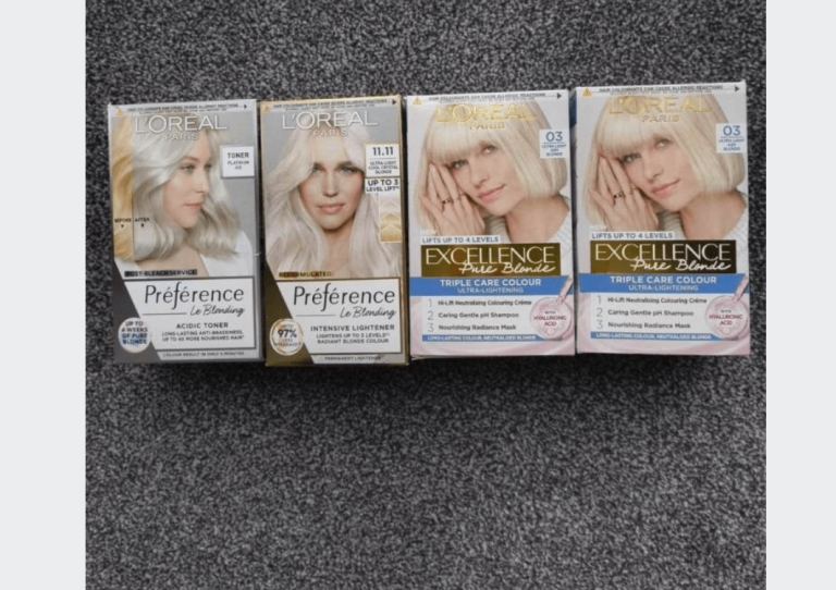 L'Oréal Paris hair dyes and toners