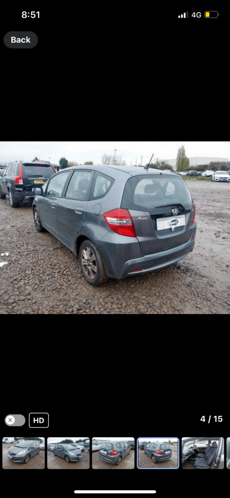 2014 Honda jazz BREAKING 