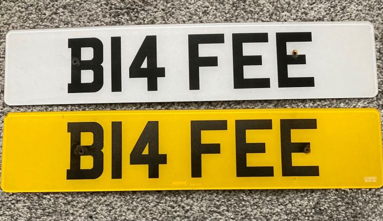 Number plate