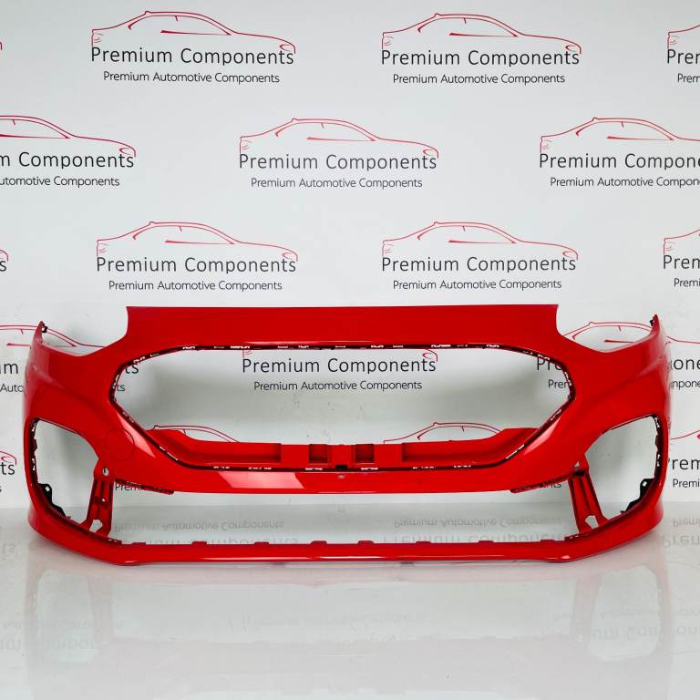 Ford Fiesta Front Bumper Mk8 St-line Genuine Red N1bb17757b | 2022- 2025 [as41]
