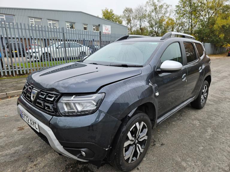 2022 72 DACIA DUSTER 1.0 TCe 90 Prestige 5dr Damaged Salvage