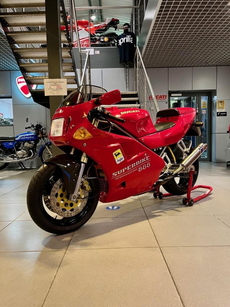 *SOLD* 1993 DUCATI 888 - LOW MILES - 3 OWNERS ONLY - SPECIAL NO.PLATE