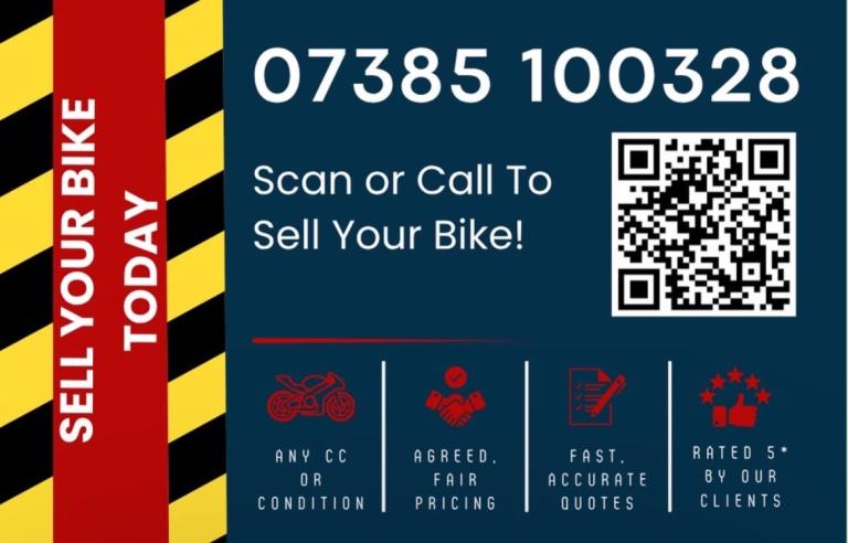 All motor bikes wanted today 