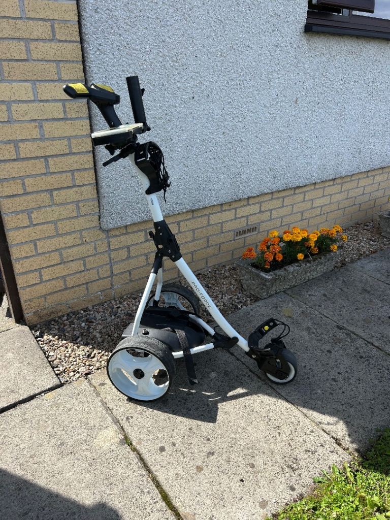 Pro-Force Electric Golf Trolley with Battery and Charger
