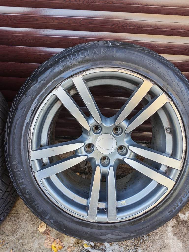 Alloy wheels porsche cayenne