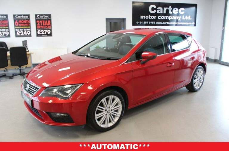 2019 SEAT Leon 1.5 TSI EVO XCELLENCE Hatchback 5dr Petrol DSG Euro 6 (s/s) (150 ps) Hatchback Pet...
