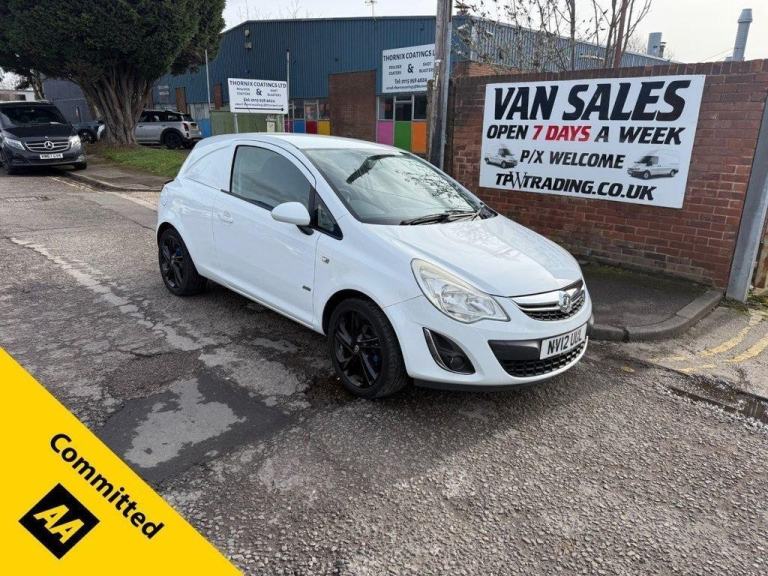 2012 12 VAUXHALL CORSA VAN 1.3 CDTI 16V SPORTIVE CAR DERIVED VAN 3DR DIESEL MANU