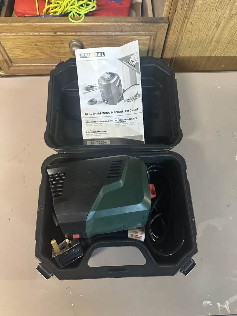 image for Parkside drill bit sharpener