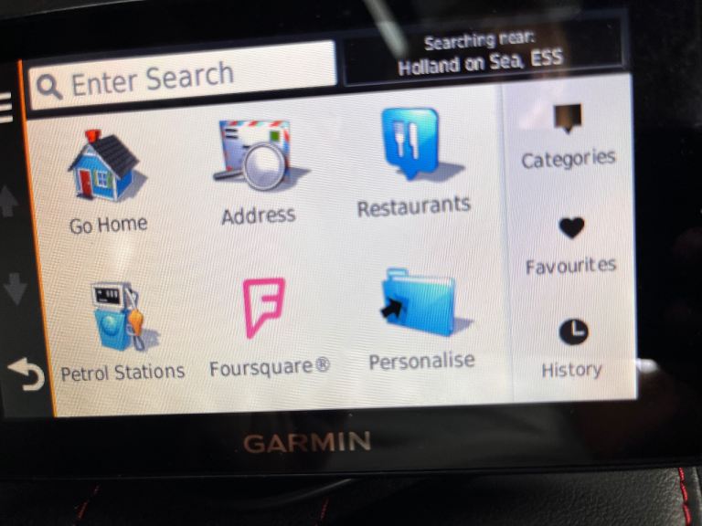 Garmin sat nav 