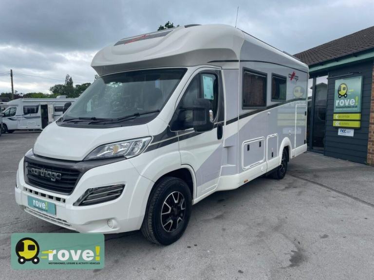 Carthago C-Tourer T142 2 berth 4 belt rear garage, transverse bed motorhome 