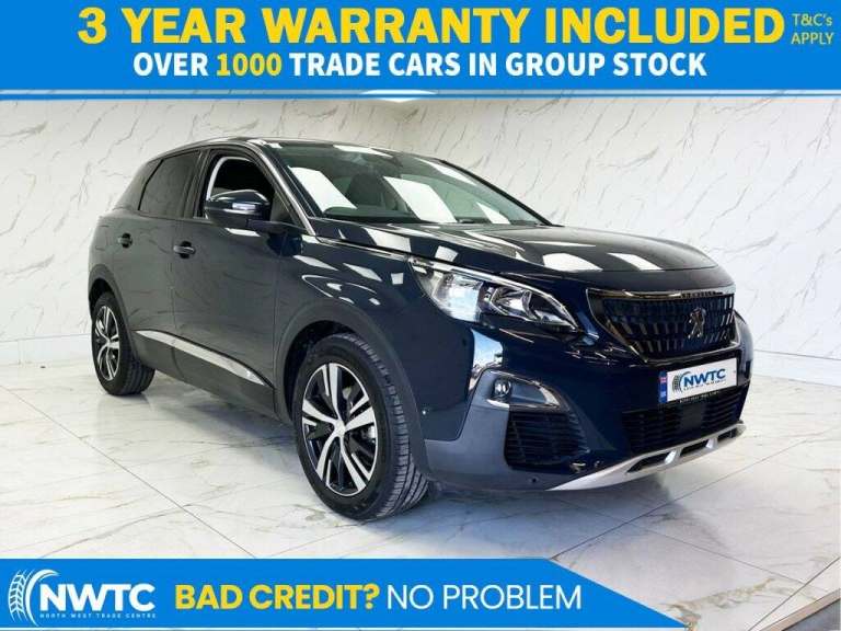 2017 Peugeot 3008 1.2 PureTech Allure SUV 5dr Petrol Manual Euro 6 (s/s) (130 ps) F/S/H X9!!  HAT...