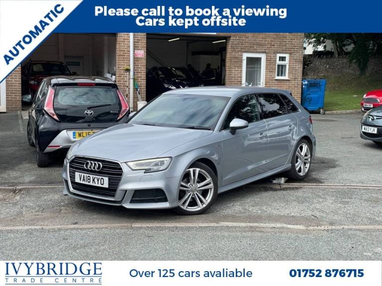 2018 18 AUDI A3 1.5 TFSI COD S LINE SPORTBACK 5DR PETROL S TRONIC EURO 6 (S/S) (