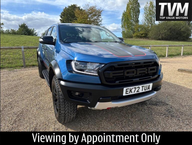 2022 Ford Ranger 2.0 EcoBlue Raptor Auto 4WD Euro 6 (s/s) 4dr PICK UP Diesel Automatic