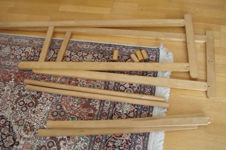 The Futon Company Limited Edition Solid Wood Double Garment Rail, £80. ...
