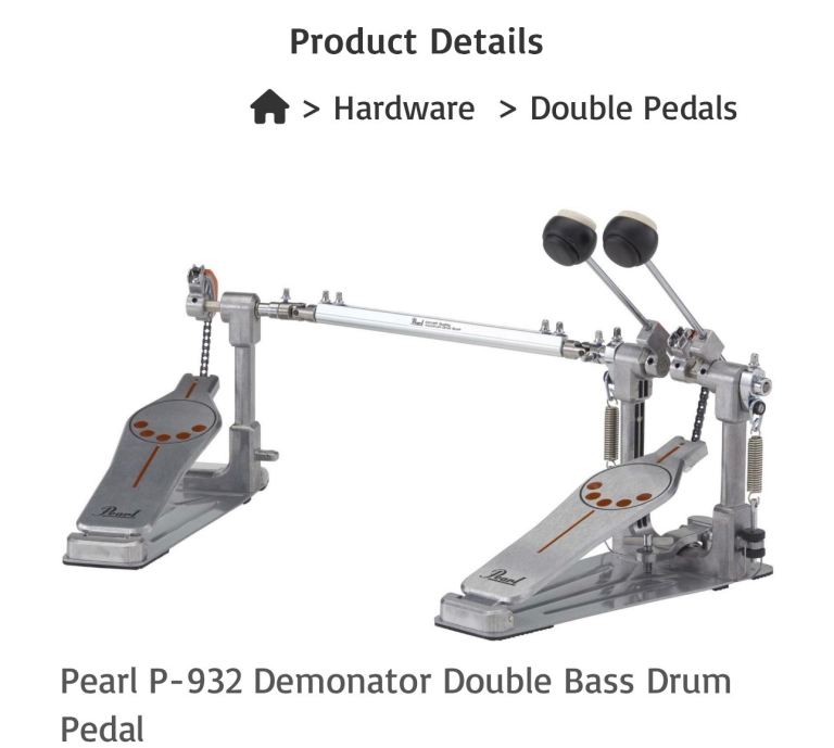 Pearl drum peddle 