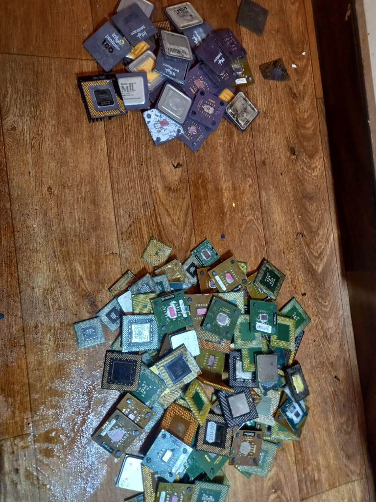 wholesale job lot old processor ready to go or scrap gold recovery 