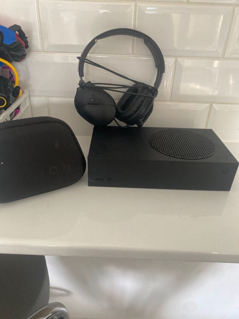 Xbox Series S Console with Headset and Case