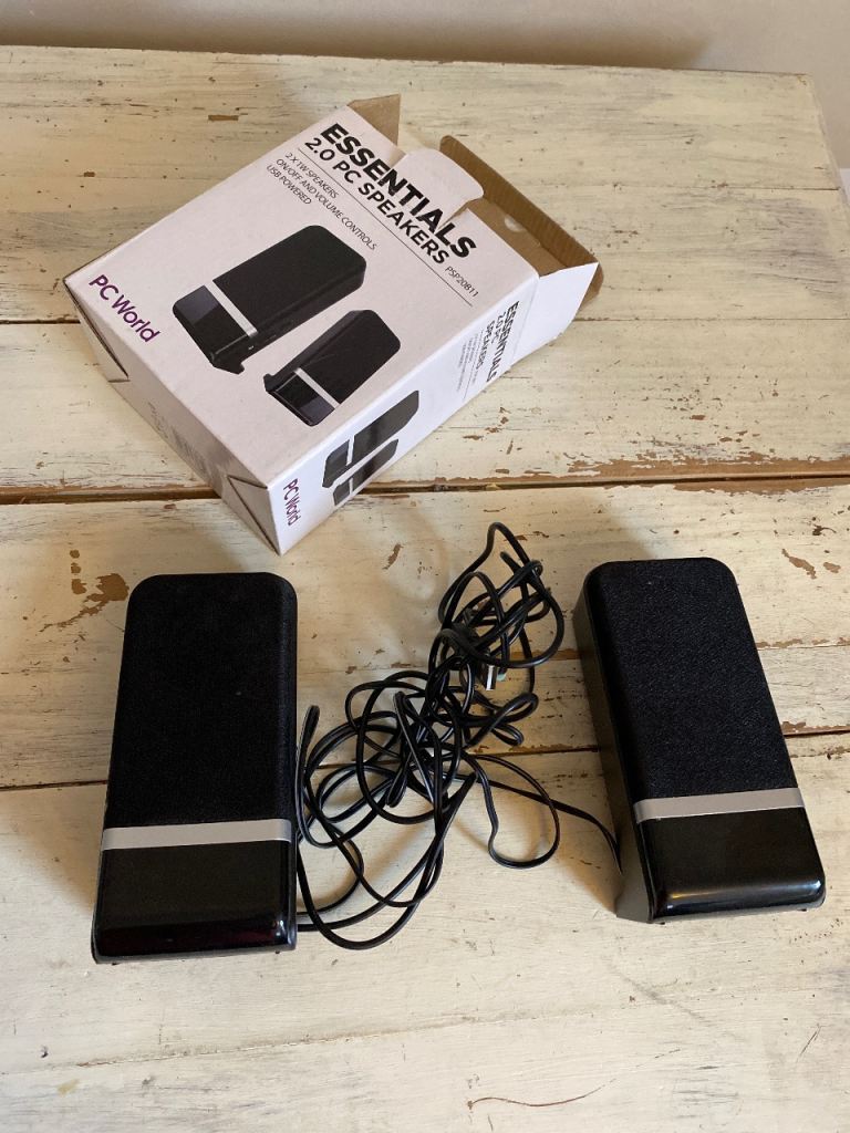 Essentials 2.0 PC Speakers USB powered