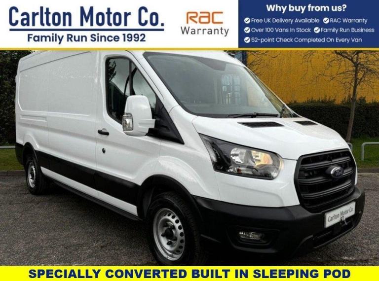 2022 Ford Transit 2.0 350 EcoBlue Leader Panel Van [ MOBILE WORKSHOP ] L3 H2 Eur