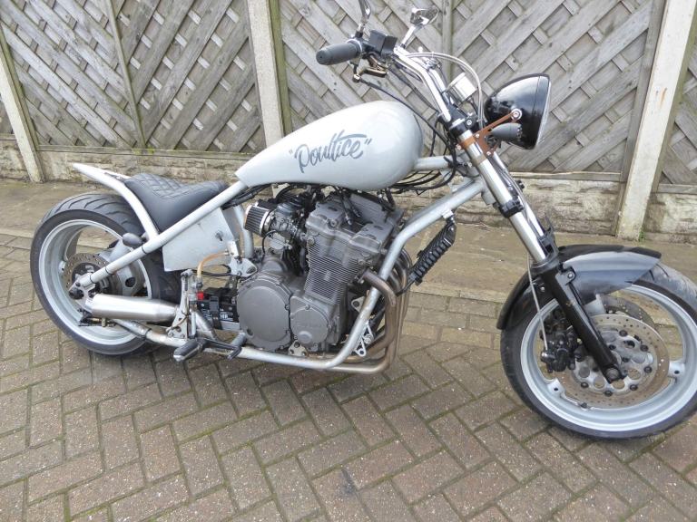 SUZUKI 600 HARD TAIL BOBBER 51 REG HUC HARD TAIL FRAME 1 YRS MOT