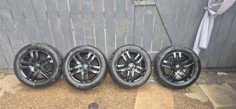 Genuine VW alloys with new tyres