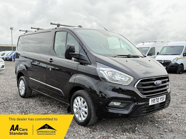 2020 Ford Transit Custom 2.0 EcoBlue 130ps Low Roof Limited Van PANEL VAN DIESEL Manual