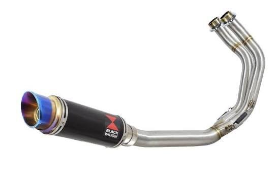 Black Widow exhaust system for Kawasaki Z650 Z650 RS and Ninja