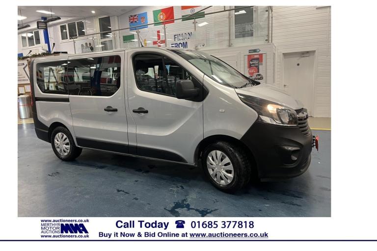 2018 Vauxhall Vivaro L1 1.6CDTI 120PS 9 SEAT SWB MINIBUS (EURO 6) ------------------------------ ...