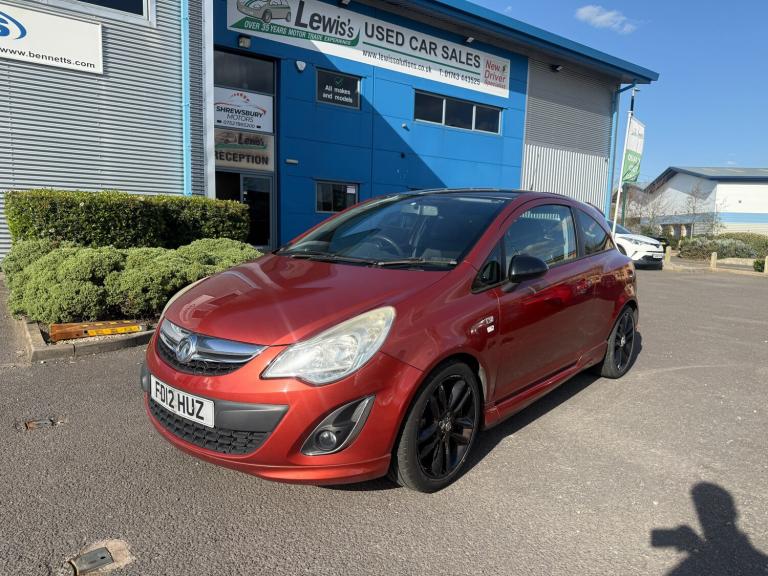 2012 Vauxhall Corsa 1.2 16V Limited Edition Hatchback 3dr Petrol Manual Euro 5