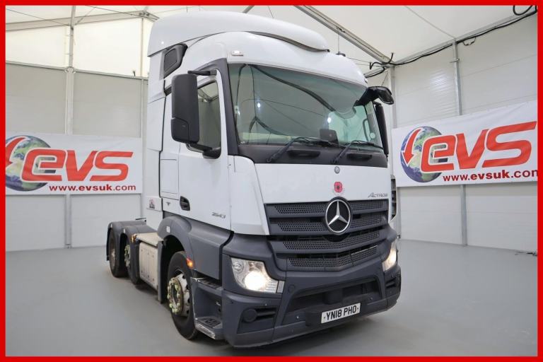 2018 (18 PLATE) Mercedes Benz Actros 2543 6x2 Euro 6 Tractor Units