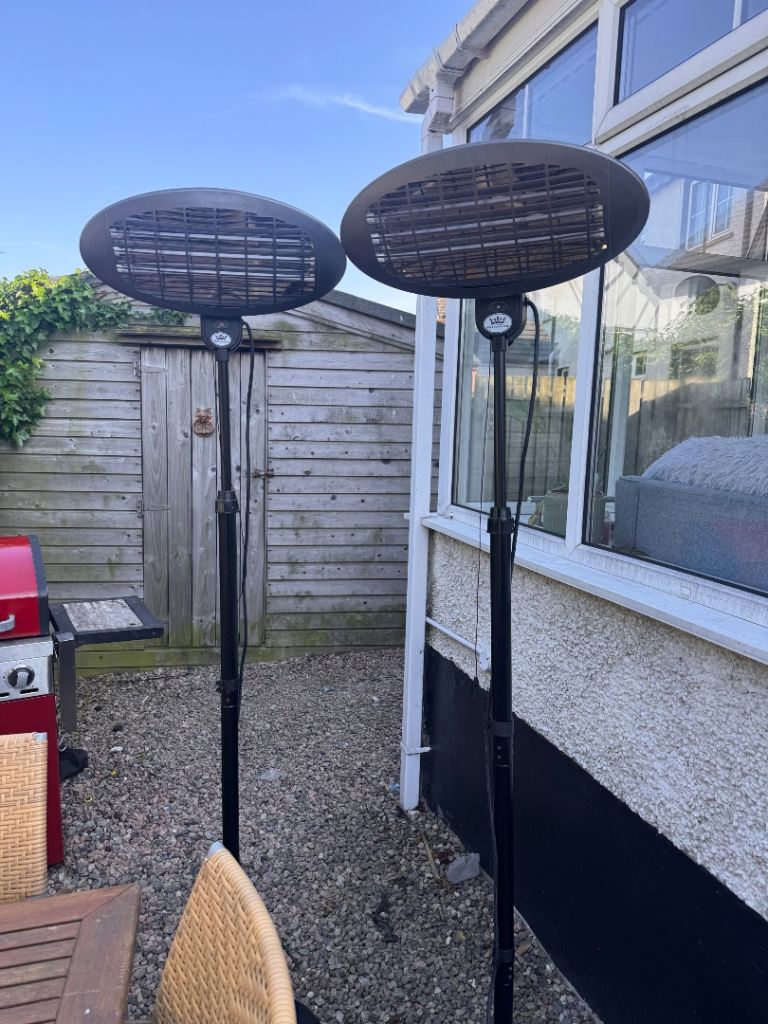 2 x patio heater ( electric)