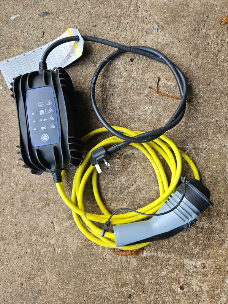 Electric Car charger TYPE 2 EV Vehicle Home Charging Cable UK 3PIN