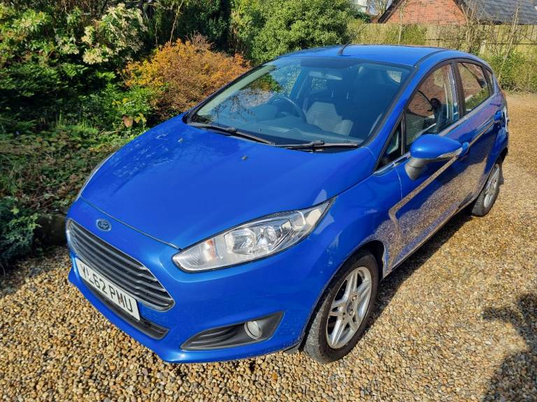 2012 Blue Ford Fiesta 5 door new timing belt