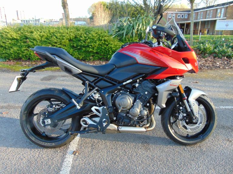 Triumph Tiger 660 Sport 2023 Adventure Tourer only 498 miles 1 owner HPI clear